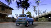Fiat 500 C для GTA San Andreas миниатюра 4