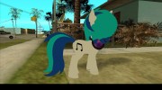 DJ Pon-3 (My Little Pony) para GTA San Andreas miniatura 4