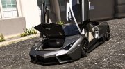Lamborghini Reventon AUTOVISTA para GTA 5 miniatura 9