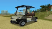 Golf Cart for GTA Vice City miniature 1
