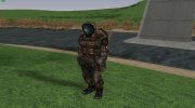 Командир группировки Тёмные сталкеры в научном комбинезоне из S.T.A.L.K.E.R v.2 para GTA San Andreas miniatura 2