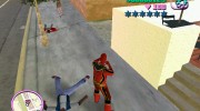 Red Power Ranger Skin for GTA Vice City miniature 3