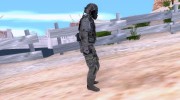 Сэндмен в противогазе for GTA San Andreas miniature 4