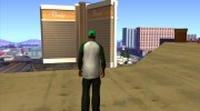 Кепка newyorkyankiys зелёная для GTA San Andreas миниатюра 3