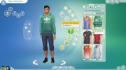 Толстовки Adidas para Sims 4 miniatura 8