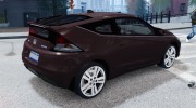 Honda Civic CR-Z для GTA 4 миниатюра 5