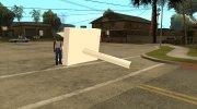 Огромные белые колья из Teenage Mutant Ninja Turtles (2003) для GTA San Andreas миниатюра 3