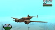 Beechcraft 3MN для GTA San Andreas миниатюра 1