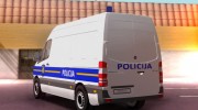 Mercedes Sprinter - Croatian Police Van для GTA San Andreas миниатюра 7