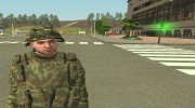 Мотострелок  РФ para GTA San Andreas miniatura 3