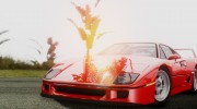 1989 Ferrari F40 (US-Spec) para GTA San Andreas miniatura 1