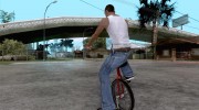 Unicycle для GTA San Andreas миниатюра 3