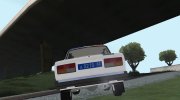ВАЗ 2107 Police (Ретекстур) для GTA San Andreas миниатюра 5