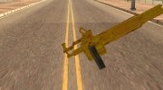 Golden Minigun for GTA San Andreas miniature 5