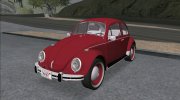 Volkswagen Beetle (Fusca) 1300 1971 для GTA San Andreas миниатюра 1