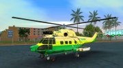 Los Angeles Sheriff Dept Super Puma para GTA Vice City miniatura 1