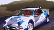 Ford RS200 Evolution 1985 для GTA San Andreas миниатюра 13