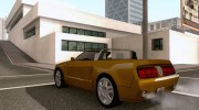 Ford Mustang GT 2005 Convertible для GTA San Andreas миниатюра 2