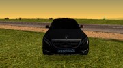 Mercedes-Benz Long S65 W222 Black loaf для GTA San Andreas миниатюра 4