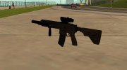 HK416 SOPMOD for GTA San Andreas miniature 4