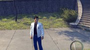 Белый костюм с синими джинсами para Mafia II miniatura 5