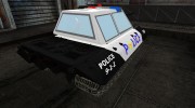 Шкурка для E-100 POLICE! para World Of Tanks miniatura 4