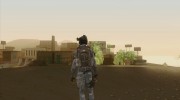 Sgt Keegan P.Russ из Call Of Duty Ghosts для GTA San Andreas миниатюра 3