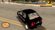 Dacia Logan FBI for GTA 3 miniature 9