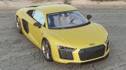 Audi R8 V10 RWS (Type 4S) 2018 для BeamNG.Drive миниатюра 6