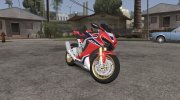 Honda CBR 1000RR Fireblade SP для GTA San Andreas миниатюра 1