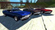 FlatQut Scorpion Cabrio для GTA San Andreas миниатюра 4