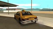 Echo Taxi Sa style для GTA San Andreas миниатюра 5