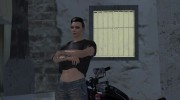 Biker Girl from GTA Online для GTA San Andreas миниатюра 1