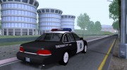 1992 Ford Crown Victoria SFPD для GTA San Andreas миниатюра 3
