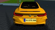 BMW M8 F92 para GTA Vice City miniatura 3