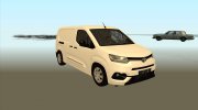 Toyota Proace City Cargo for GTA San Andreas miniature 1