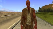 Crimson Zombie Skin para GTA San Andreas miniatura 1