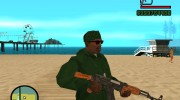 АК-47 со штыком para GTA San Andreas miniatura 2