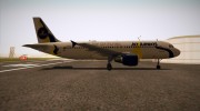 Airbus A320-200 Jet Airways para GTA San Andreas miniatura 3