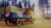 КамАЗ 43118 кран борт for GTA San Andreas miniature 2