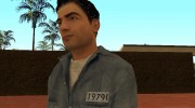 Vitos Prison Clothes (Normal Hair) from Mafia II para GTA San Andreas miniatura 2