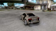 Audi R8 V10 5.2 FSI Quattro for GTA San Andreas miniature 3