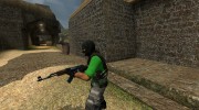 Green T-Shirt Terrorist. para Counter-Strike Source miniatura 4