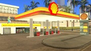 Shell station для GTA San Andreas миниатюра 1