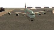 Airbus A380-800 Air Canada for GTA San Andreas miniature 3