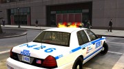 NYPD-ESU K9 2010 Ford Crown Victoria Police Interceptor for GTA 4 miniature 3