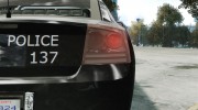 Dodge Charger Police для GTA 4 миниатюра 13