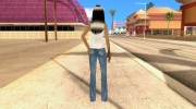 Новый скин девушки для GTA San Andreas миниатюра 3