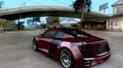 Audi R8 V12 TDI для GTA San Andreas миниатюра 3