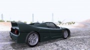 Ferrari F50 95 Spider v1.0.2 для GTA San Andreas миниатюра 2